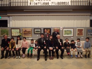 絵画幼少中受賞者の皆さん